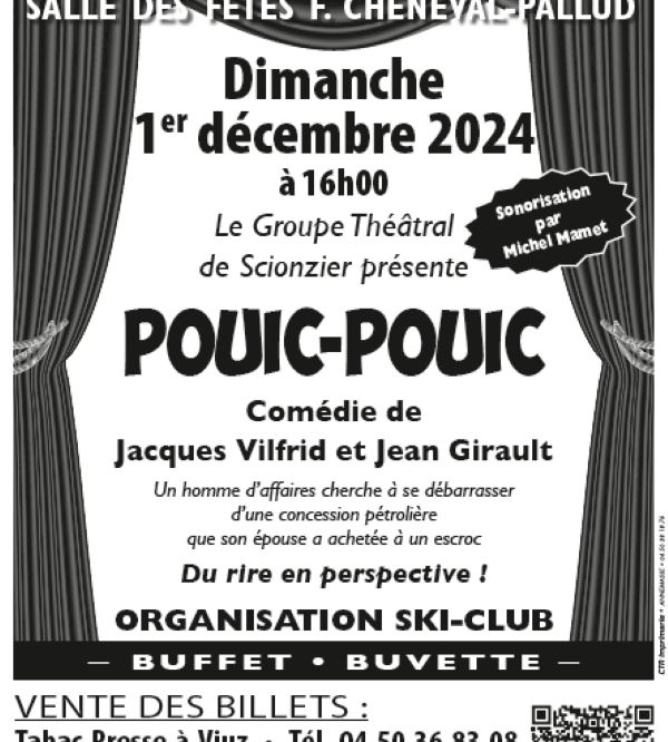 Théâtre Dimanche 1er Décembre 2024 - 16h
