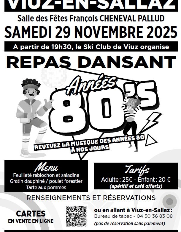 Repas Dansant - Samedi 29 novembre 2025
